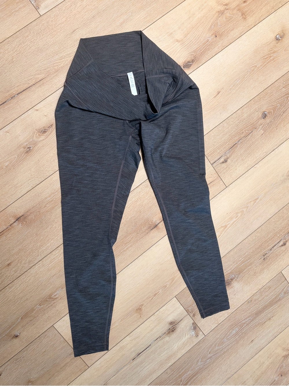 lululemon athletica Dark Gray Heather High-Waist Leggings